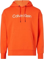 Calvin Klein Kapuzensweatshirt HERO LOGO COMFORT HOODIE Orange/Rot