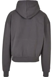 Merchcode Kapuzensweatshirt Love Figures Oversized Hoody Dunkelgrau/Grau/Hellgrau/Mischfarben