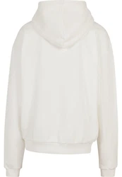 Merchcode Kapuzensweatshirt Love Figures Oversized Hoody Weiß/Creme/Beige/Mischfarben