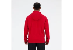 New Balance Kapuzensweatshirt Sport Essentials French Terry Logo Hoodie (NWG) rot