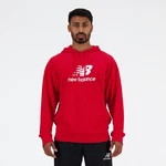 New Balance Kapuzensweatshirt Sport Essentials French Terry Logo Hoodie (NWG) rot