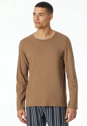 Schiesser Pyjamahose Khaki/Beige/Braun