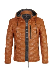 Milestone Steppjacke MSTamino Orange/Braun/Rot/Beige