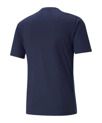 PUMA T-Shirt teamCUP Casuals Dunkelblau/Blau