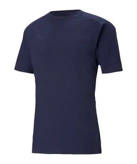 PUMA T-Shirt teamCUP Casuals Dunkelblau/Blau