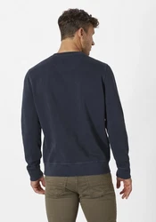 Paddock's Rundhalspullover Dunkelblau/Blau