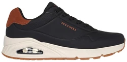 Skechers Sneaker Uno - Suited On Air Schwarz/Rot/Orange/Blau