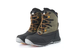 Icepeak Winterboots ALMONT MR Dunkelgrün/Grün/Braun