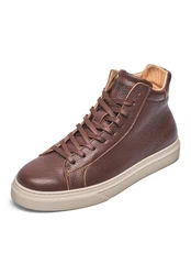 Henry Stevens Travis MTS Sneaker Dunkelbraun/Braun/Dunkelrot/Bordeaux