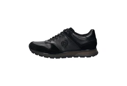 bugatti Schuh Schwarz/Dunkelblau
