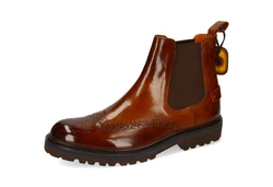 Melvin & Hamilton Stiefelette Pierce Orange/Braun