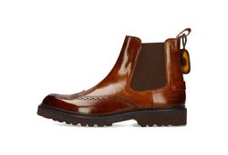 Melvin & Hamilton Stiefelette Pierce Orange/Braun