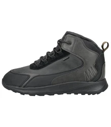 Geox Stiefelette Schnürstiefelette Schwarz/Dunkelgrau/Grau/Hellgrau
