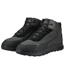 Geox Stiefelette Schnürstiefelette Schwarz/Dunkelgrau/Grau/Hellgrau