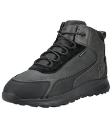 Geox Stiefelette Schnürstiefelette Schwarz/Dunkelgrau/Grau/Hellgrau