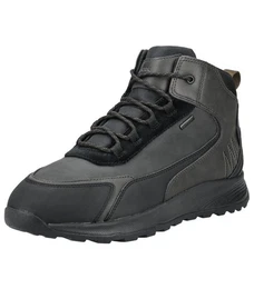 Stiefelette Lederimitat/Textil Schnrstiefelette