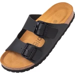Palado Korfu Pantolette Herren Schwarz/Beige/Hellblau