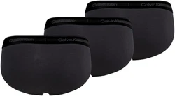 Calvin Klein Underwear Slip HIP BRIEF 3PK Schwarz/Grau/Braun