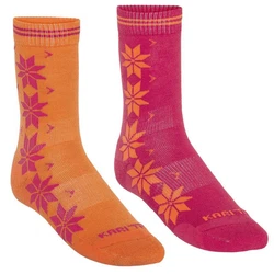 Kari Traa Socken Vinst (2er-Pack) Orange
