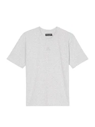 Marc O'Polo Sleepshirt Heavy Jersey  Grau/Hellgrau