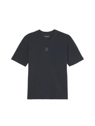 Marc O'Polo Sleepshirt Heavy Jersey  Dunkelgrau/Dunkelblau/Grau/Schwarz