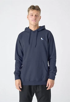 Cleptomanicx Kapuzensweatshirt Hooded Embro Gull 2