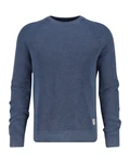 Gant Rundhalspullover WASHED RIB C-NECK Blau/Dunkelblau/Grau/Hellblau