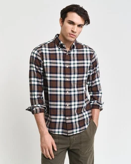 Gant Langarmhemd REG FLANNEL PLAID SHIRT