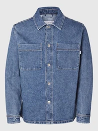 Hemdjacke - Lssiges Overshirt - Jeansjacke