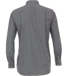 CASAMODA Langarmhemd Comfort Fit Hellblau/Dunkelblau/Grau/Dunkelgrau