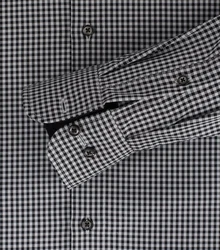 CASAMODA Langarmhemd Comfort Fit Hellblau/Dunkelblau/Grau/Dunkelgrau