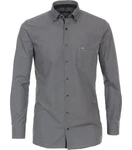 CASAMODA Langarmhemd Comfort Fit Hellblau/Dunkelblau/Grau/Dunkelgrau