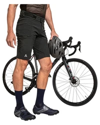 Schöffel Fahrradhose Radshorts MONOTOSOLI Dunkelgrau/Grau/Hellgrau/Schwarz