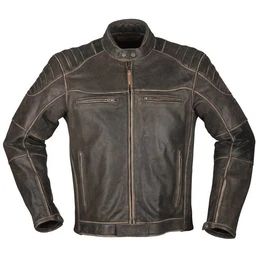 Motorradjacke Vincent Aged Lederjacke braun XXL