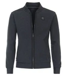 CASAMODA Sweatjacke Dunkelblau/Dunkelgrau/Grau