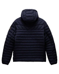 Napapijri Steppjacke mit Kapuze LAPAZ (1-St) Dunkelblau/Blau