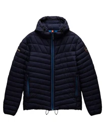 Steppjacke Herren Steppjacke mit Kapuze LAPAZ (1-St)
