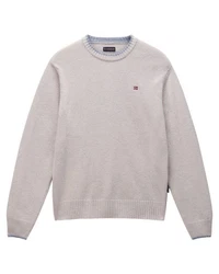 Napapijri Pullover DAIN Grau/Beige/Khaki/Rosa
