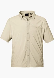 Schöffel Outdoorhemd Hohe Reuth Khaki/Beige/Braun
