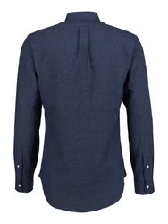 Polo Ralph Lauren Langarmhemd Custom Fit Dunkelblau/Hellblau/Blau
