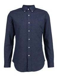 Langarmhemd Hemd in Twill Qualitt - Custom Fit