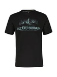 LERROS T-Shirt Schwarz/Grün/Dunkelgrün/Türkis