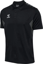 hummel Poloshirt Hmlauthentic Functional Polo Dunkelblau/Blau/Schwarz