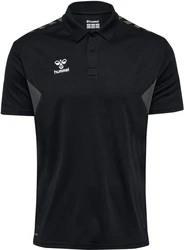hummel Poloshirt Hmlauthentic Functional Polo Dunkelblau/Blau/Schwarz