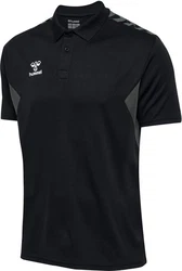 hummel Poloshirt Hmlauthentic Functional Polo Dunkelblau/Blau/Schwarz