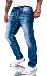 Rock Creek Straight-Jeans Herren RC-2268 Blau (RC-2268)