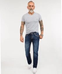 Rock Creek Straight-Jeans Herren RC-2167 Dunkelblau (RC-2167)