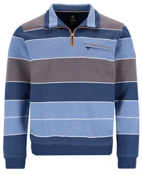Hajo Sweatshirt mit Troyerkragen Stay Fresh 