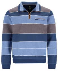Hajo Sweatshirt mit Troyerkragen Stay Fresh 