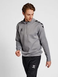 hummel Sweatshirt Plain/ohne Details Grau/Hellblau/Hellgrau/Blau